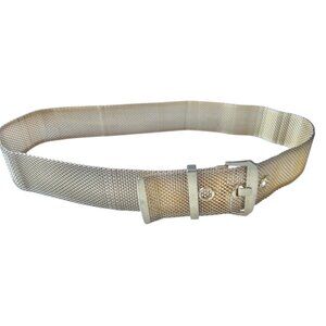 Gold Mesh Belt Women’s Size 27"-29" Waist 1.5" Width Metal Glam Fashionista